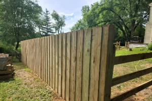 Wood Privacy Fence Installation in West Chester, PA